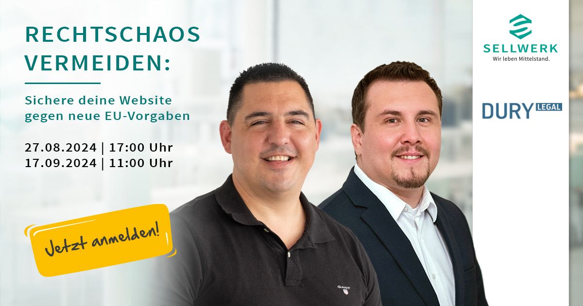 Online Training Rechtschaos vermeiden 900x600px